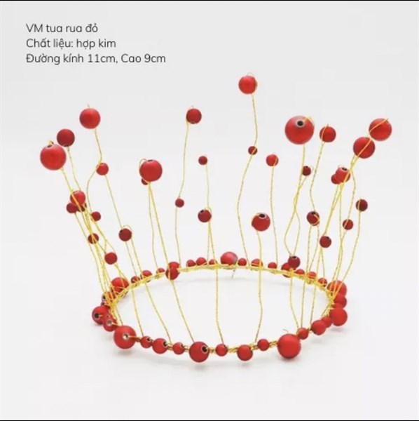 Vương Miện Hạt ĐỎ Đẹp (cái)