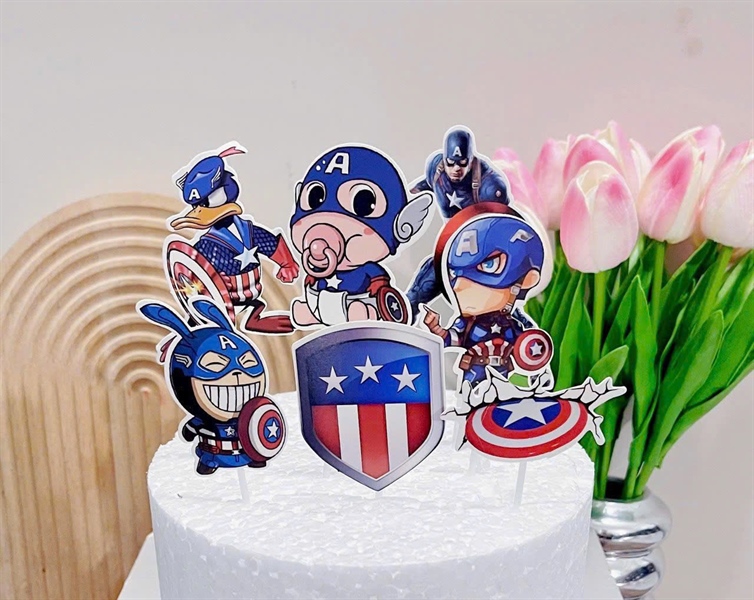 Thẻ Đội Siêu Nhân Xanh Chipi TN (sét)