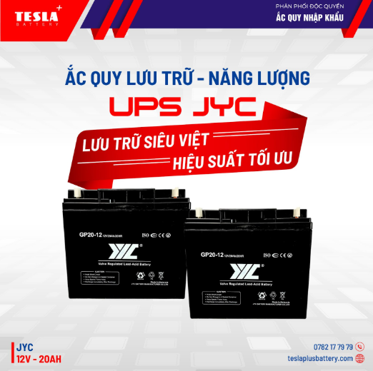 Ắc quy UPS JYC quan trọng như thế nào trong cuộc sống?
