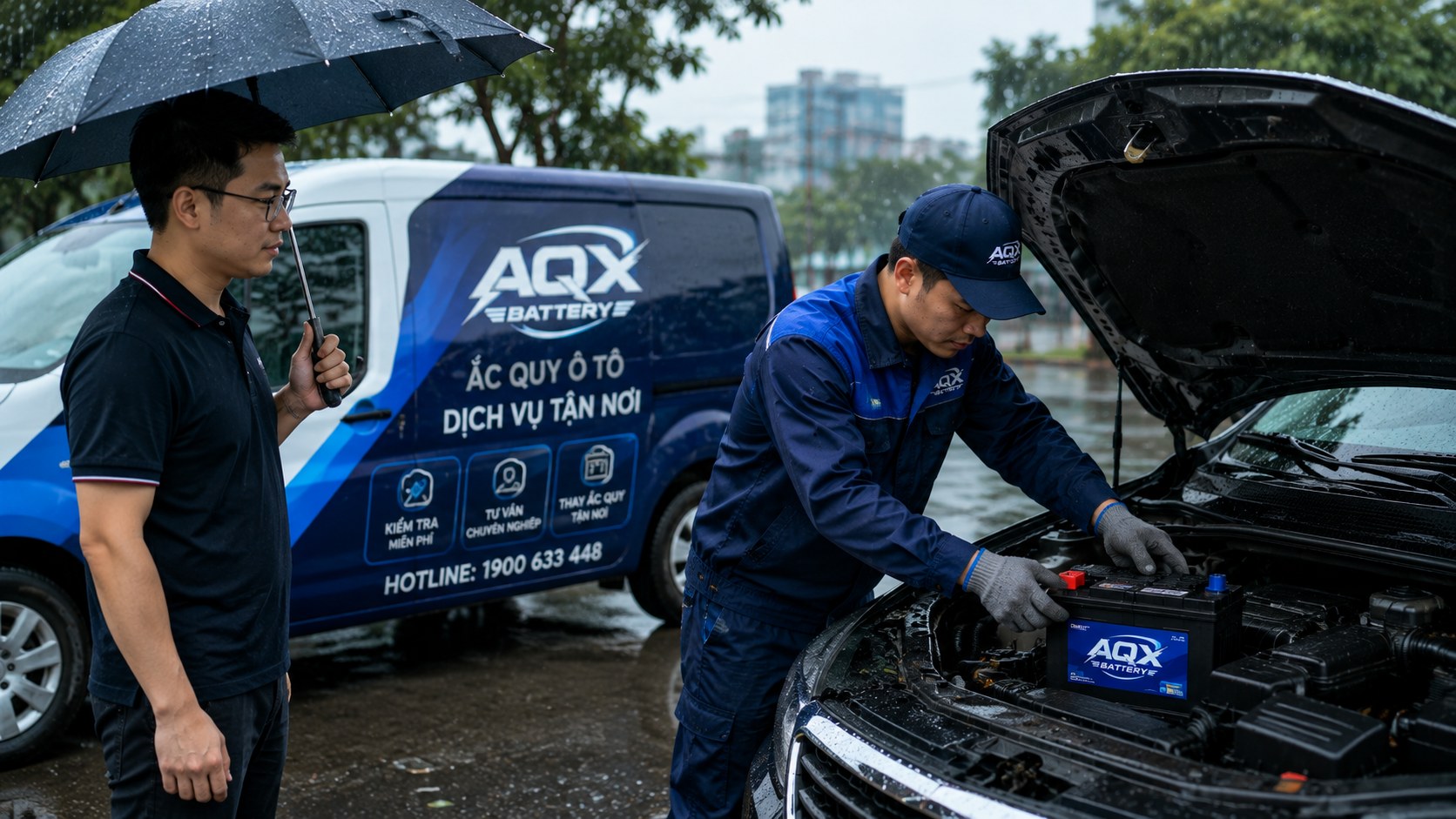Mùa Mưa Đến Gần – Chủ Xe Nên Kiểm Tra Ắc Quy Để Tránh Chết Máy Giữa Đường