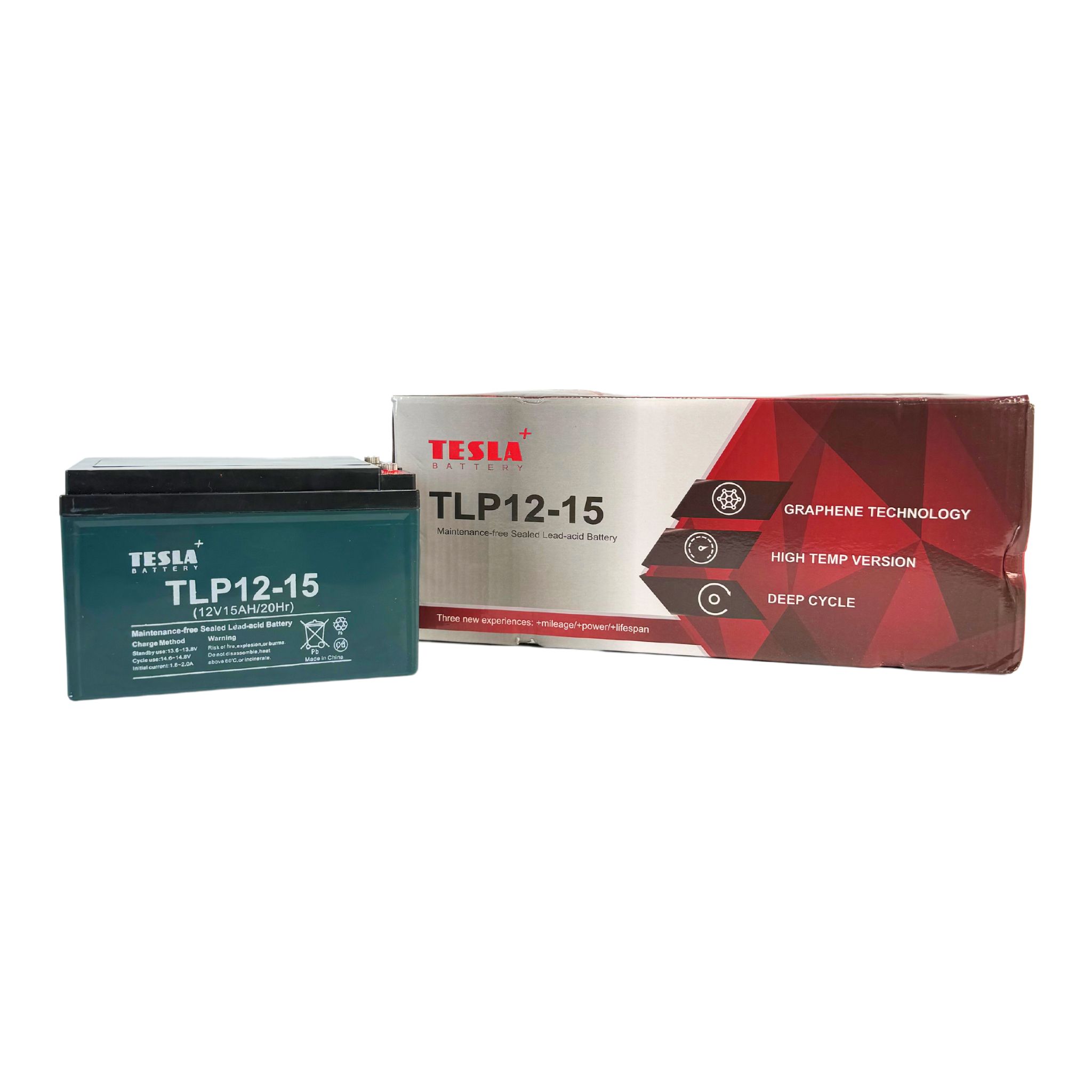 Ắc quy Tesla Plus 12V-15AH