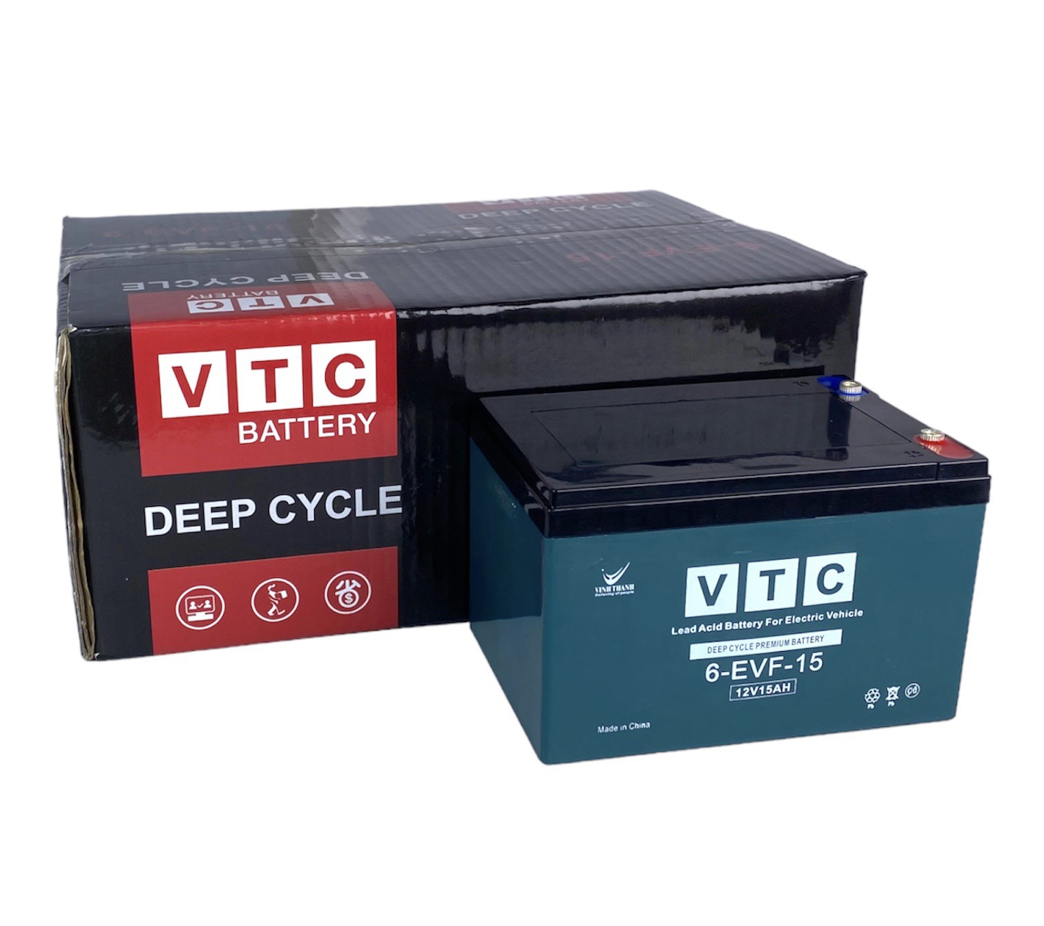 Ắc quy VTC 12V - 15AH