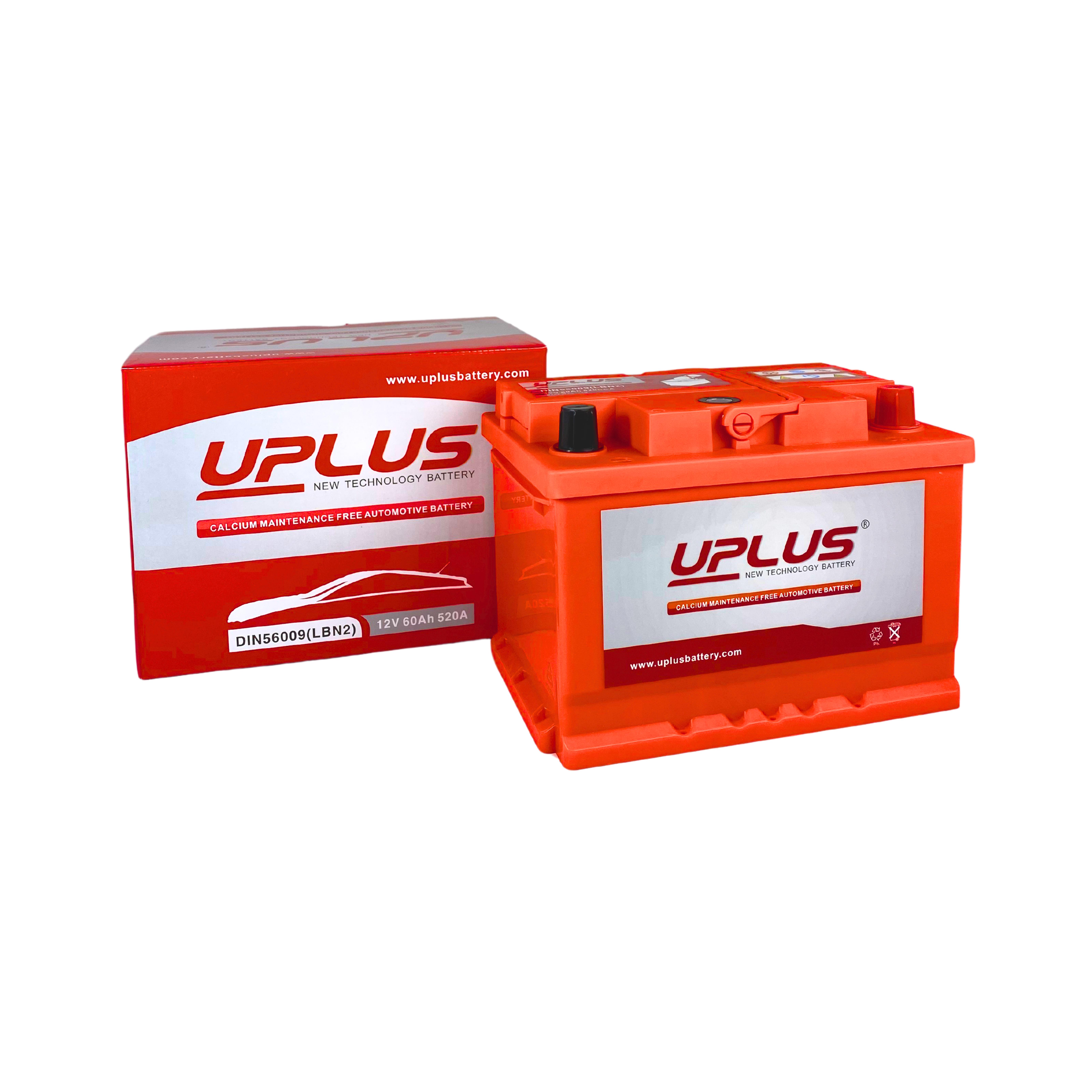 Ắc quy ô tô UPLUS DIN56009 (LBN2) 60AH