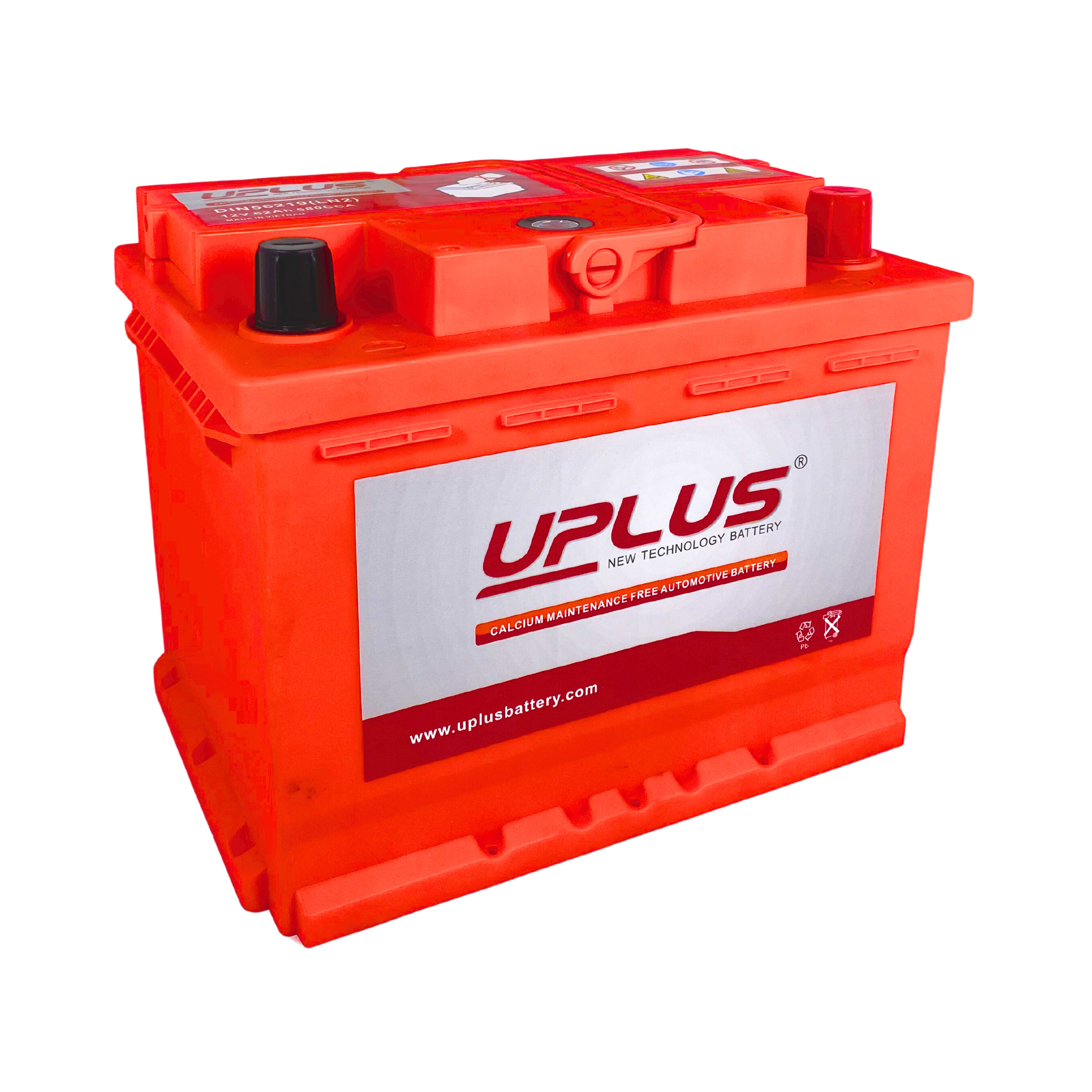 Ắc quy ô tô UPLUS DIN56219 (LN2) 62AH