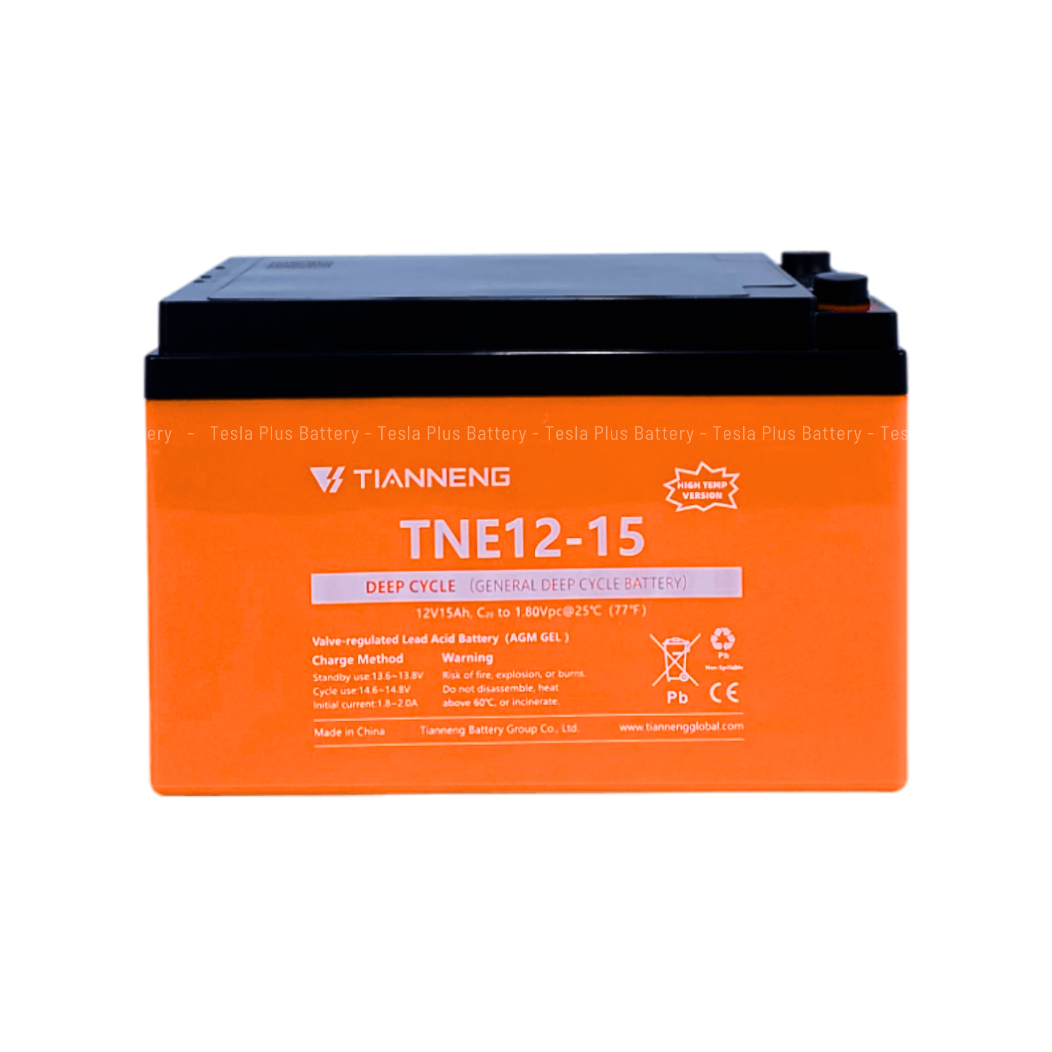 Ắc quy xe điện Tianneng 12V-15AH (chịu nhiệt)