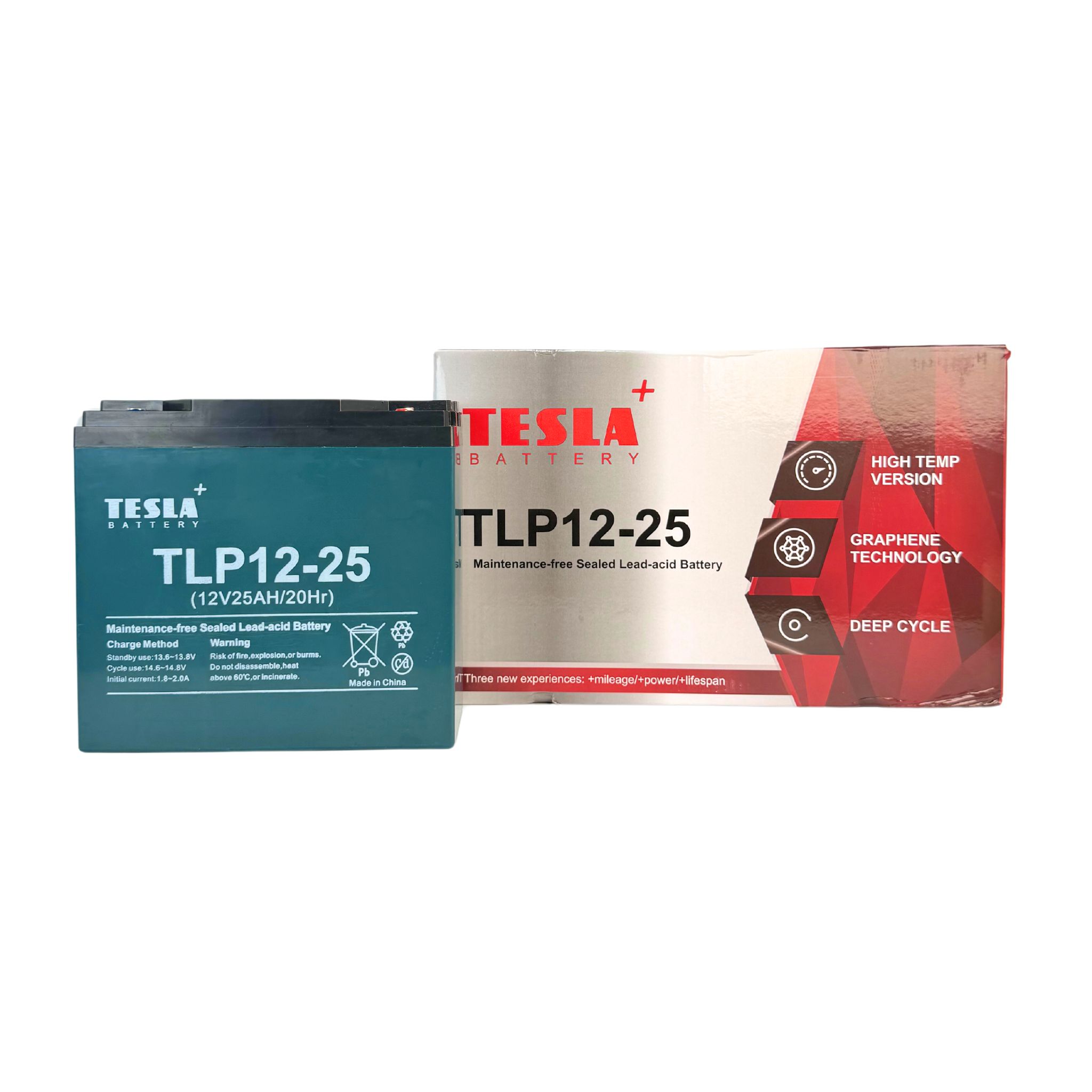 Ắc quy Tesla Plus 12V-25AH