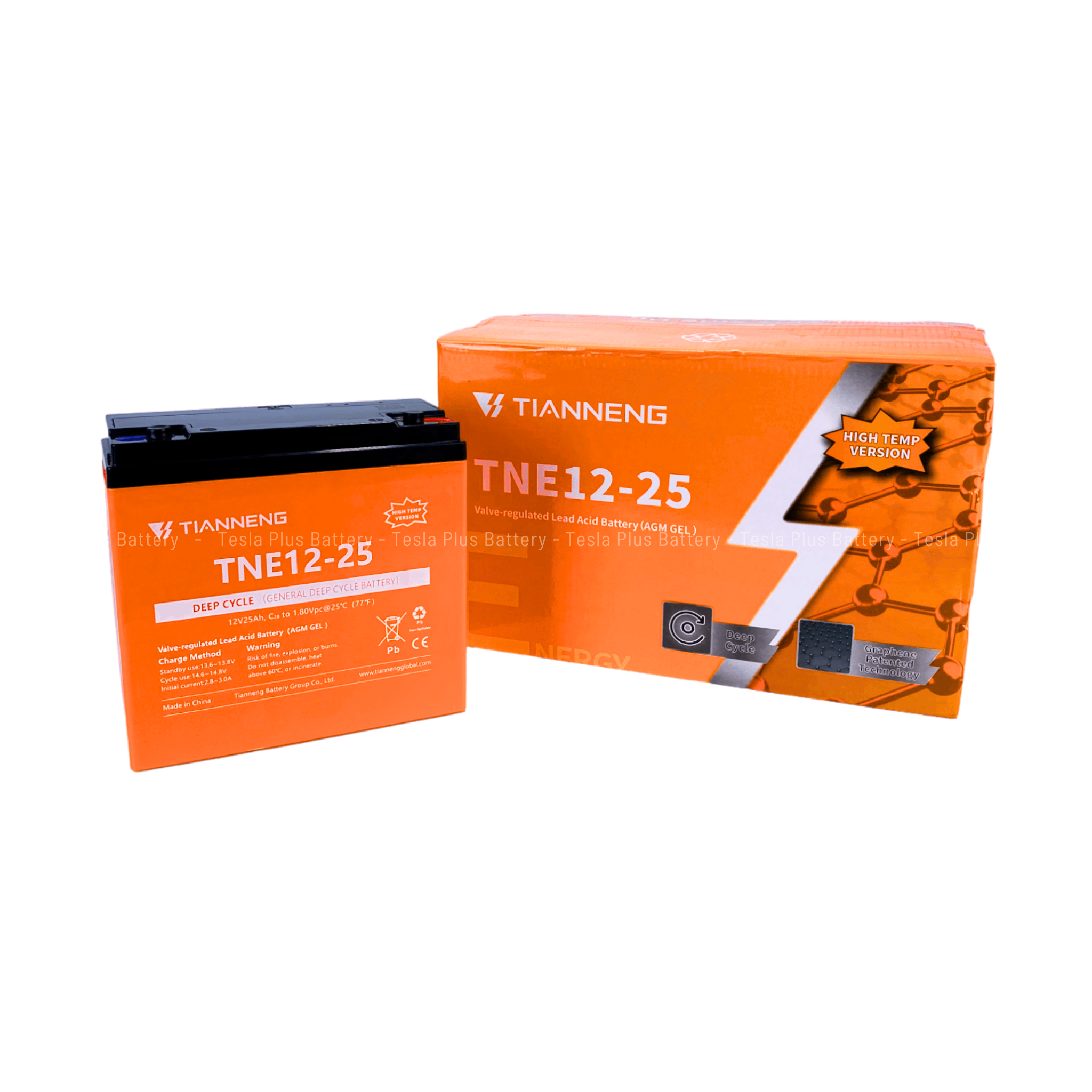 Ắc quy xe điện Tianneng 12V-25AH (chịu nhiệt)