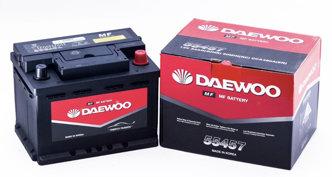 ẮC QUY DAEWOO Ô TÔ DIN 55457