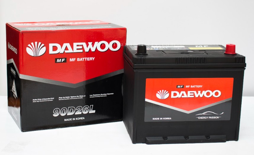 ẮC QUY Ô TÔ DAEWOO 90D26L