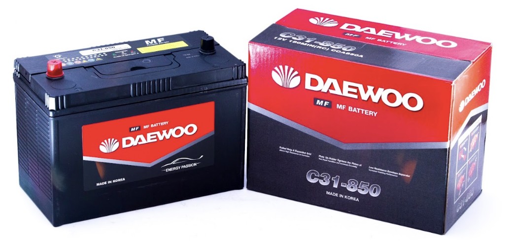ẮC QUY DAEWOO Ô TÔ C31 850