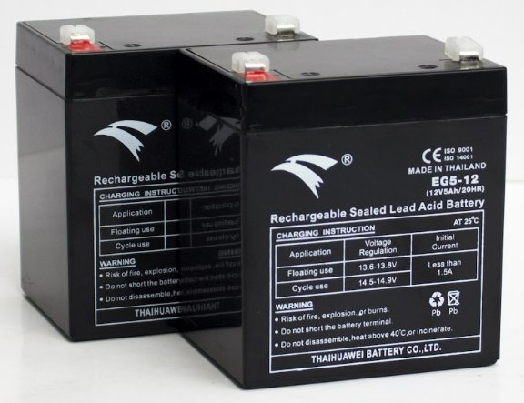 ẮC QUY EAGLE UPS EG 5-12V