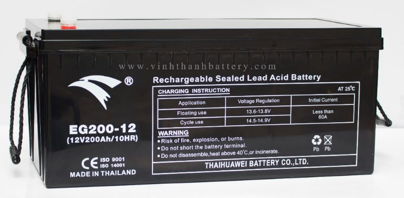 ẮC QUY EAGLE UPS 12V-200