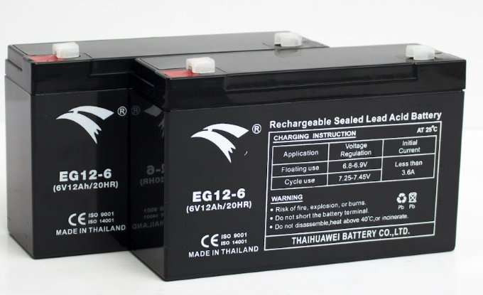 ẮC QUY EAGLE UPS EG 12-6V