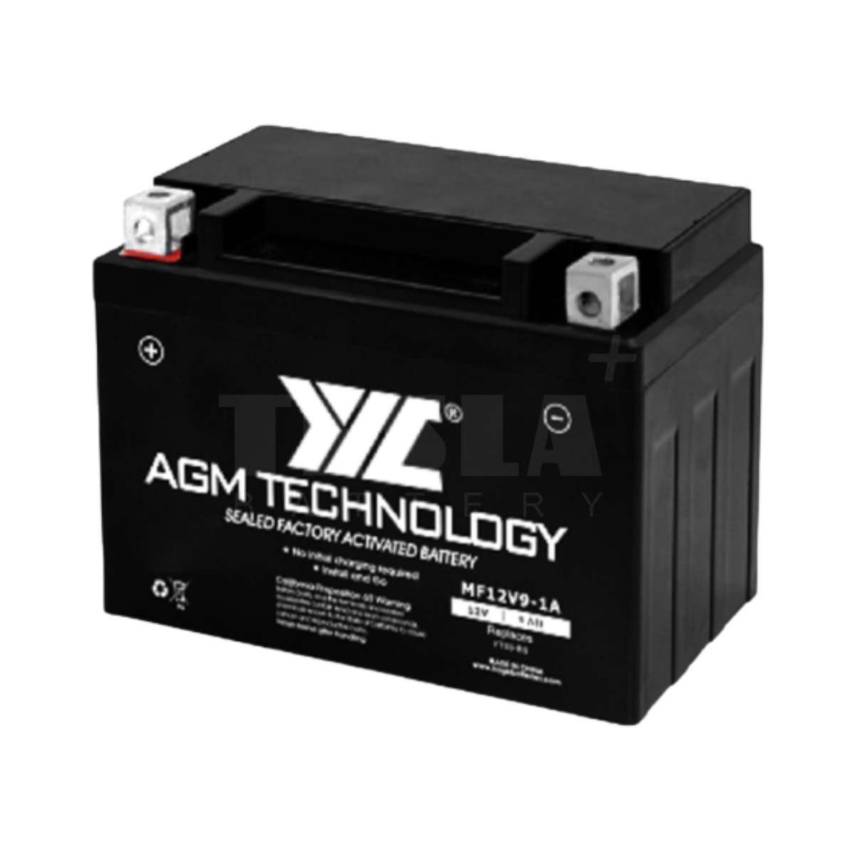 Ắc quy xe máy JYC MF12V9-1A