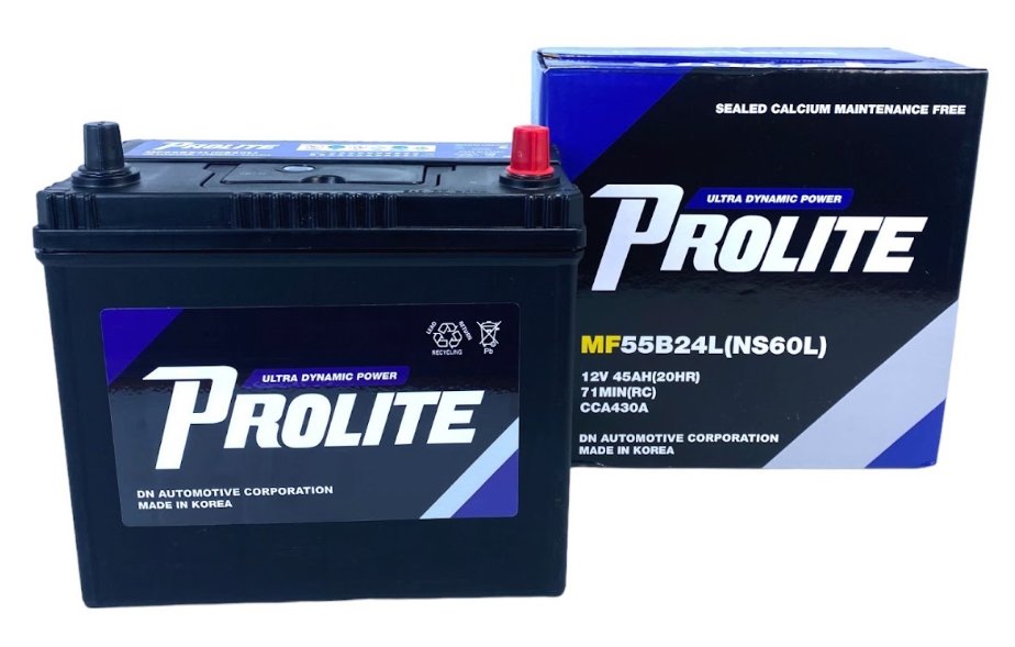 ẮC QUY PROLITE XE Ô TÔ 55B24L