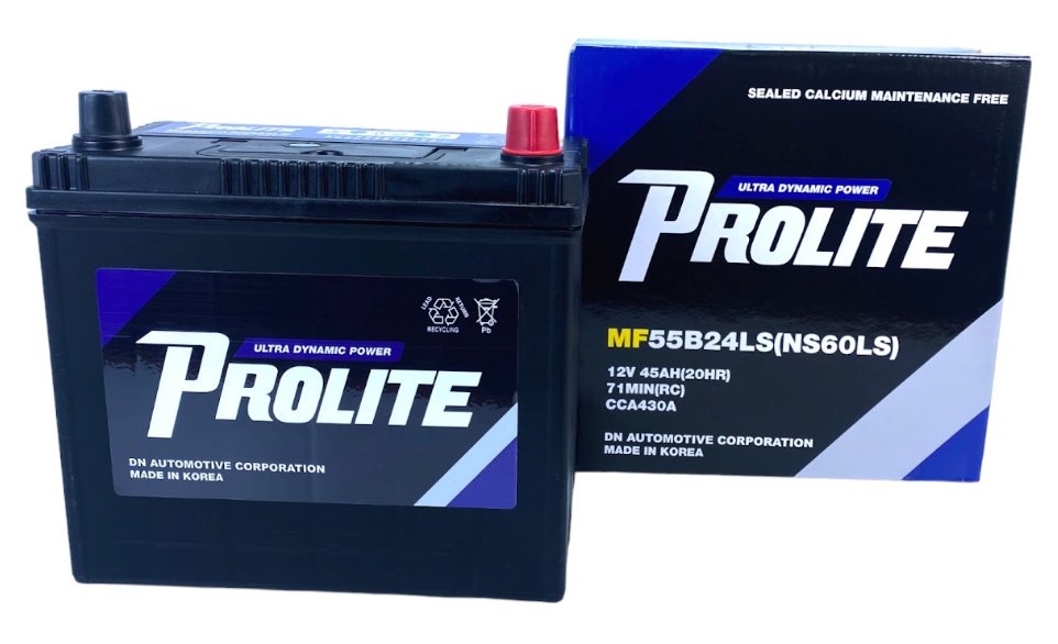 ẮC QUY PROLITE XE Ô TÔ 55B24LS