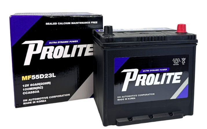 ẮC QUY PROLITE XE Ô TÔ 55D23L