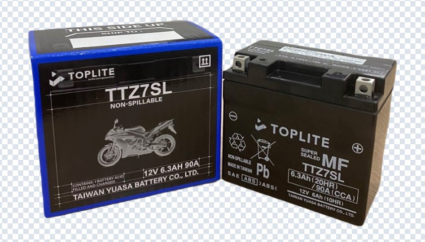 ẮC QUY TOPLITE XE MÁY & PKL TTZ7SL