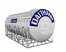 Bồn inox CN 10.000 Lít - Nằm - Độ dày 1 mm