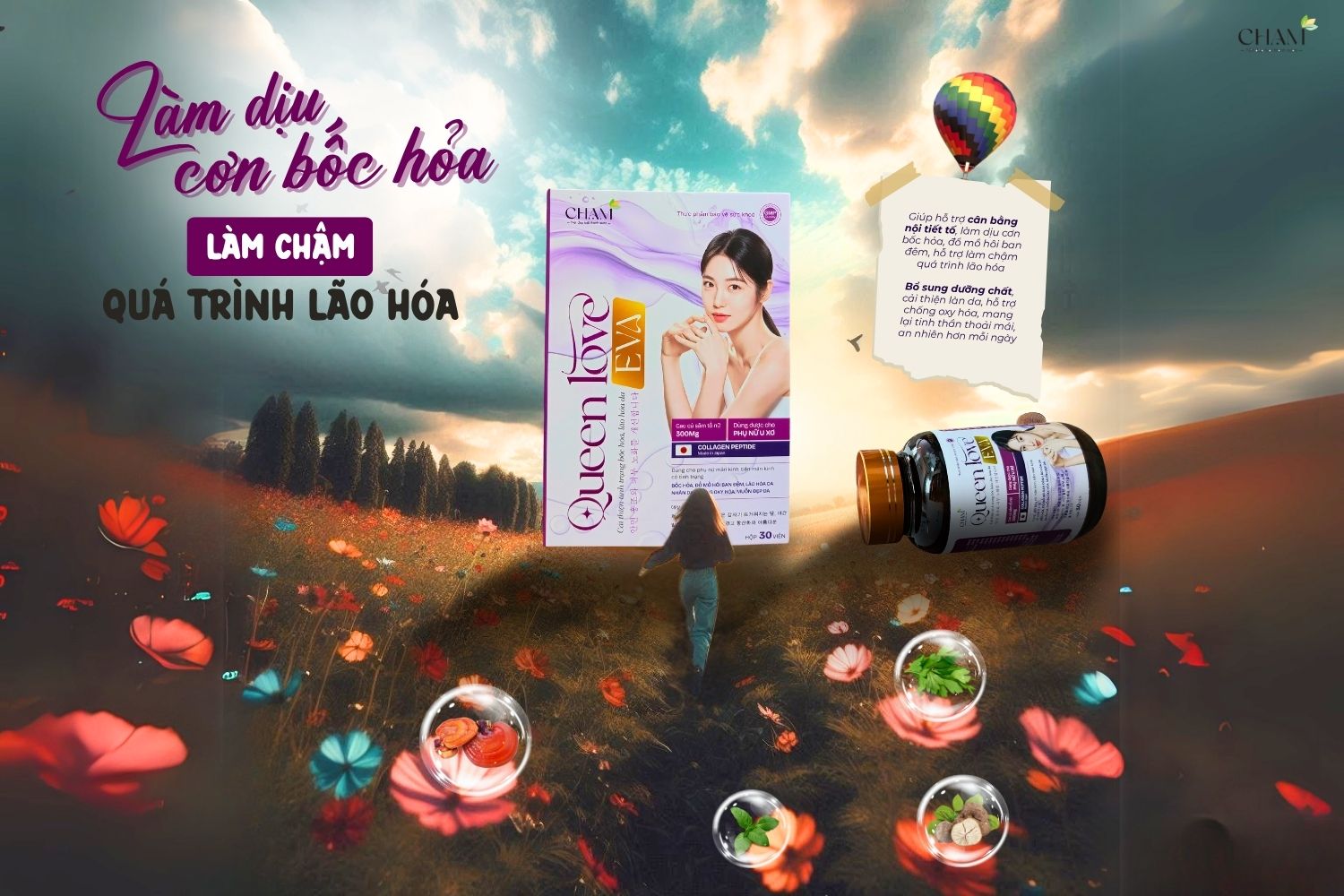 Giảm bốc hỏa ở phụ nữ: Tìm lại sự thoải mái và giấc ngủ ngon