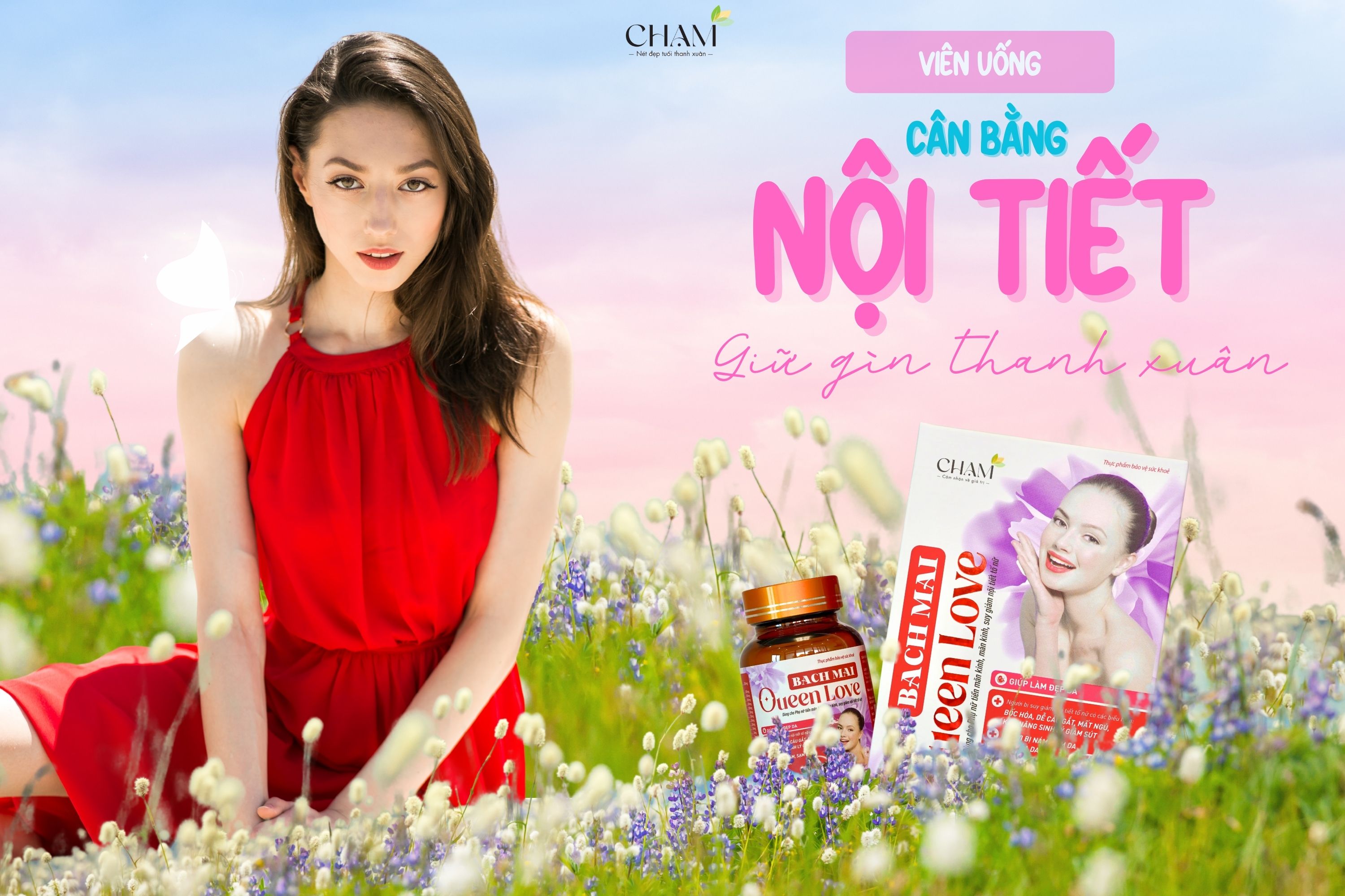 Viên uống cân bằng nội tiết tố – Bí quyết lưu giữ thanh xuân cho phái đẹp
