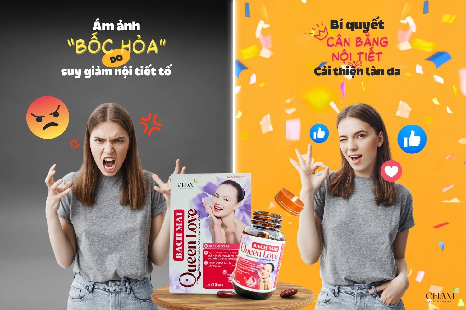 Cách đánh bay bốc hỏa khi bị suy giảm nội tiết tố nữ!