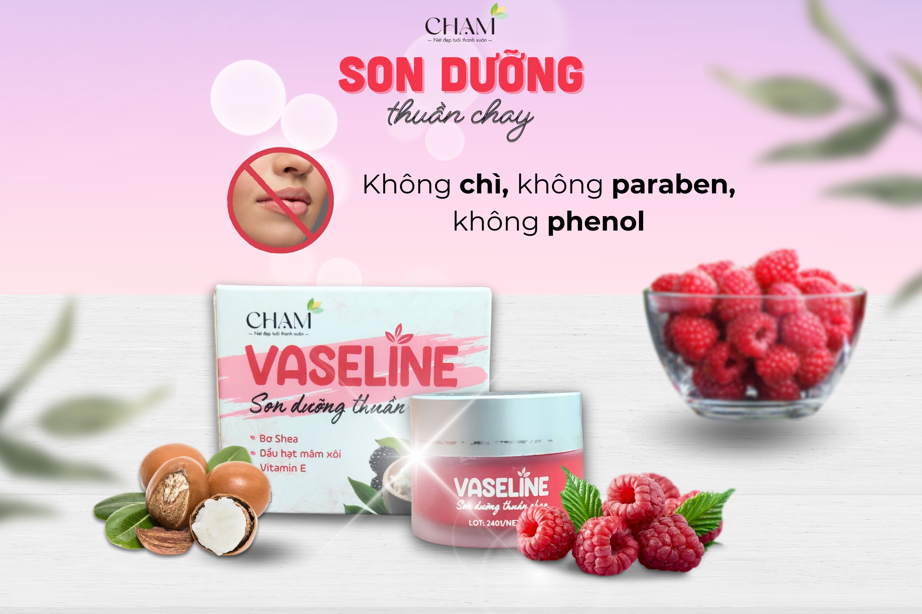 Son dưỡng không paraben: Bí quyết cho đôi môi căng mọng an toàn