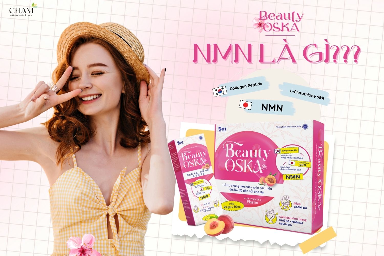 NMN được biết đến như một chất có khả năng chống lão hóa đáng chú ý