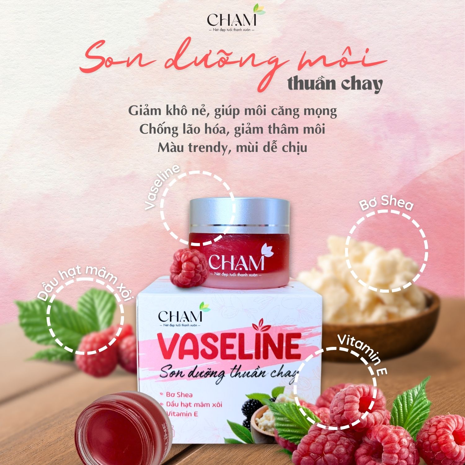 Son dưỡng bơ hạt mỡ mang lại nhiều lợi ích vượt trội cho đôi môi