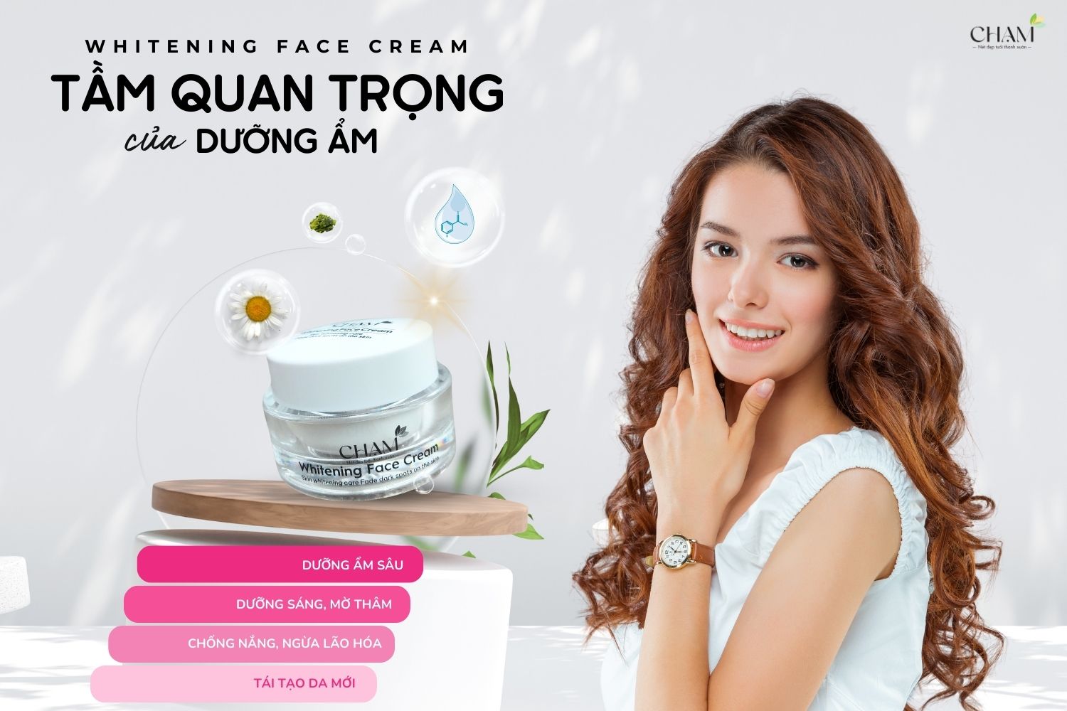 Tầm quan trọng của dưỡng ẩm không thể bị bỏ qua