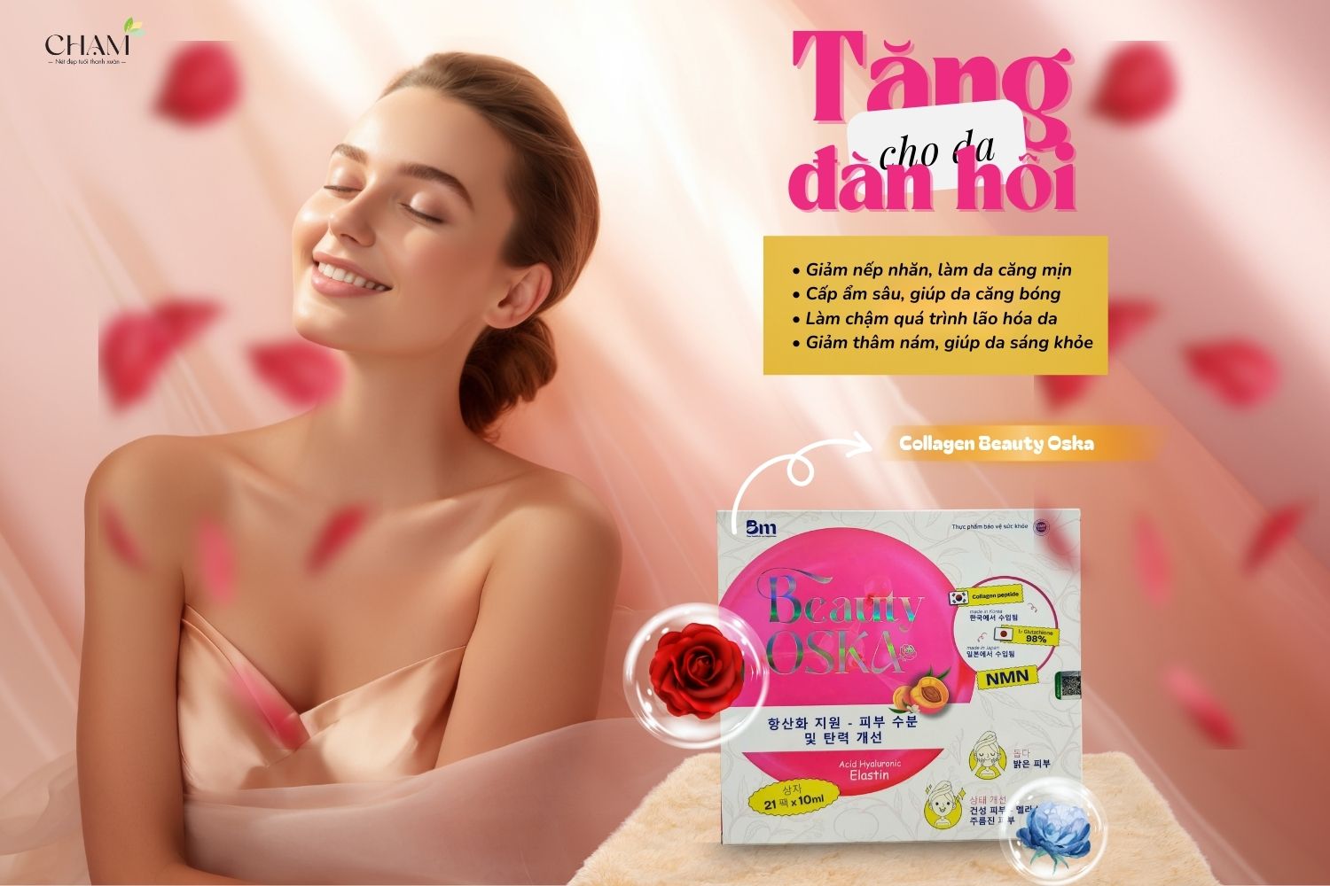 Việc tăng đàn hồi cho da trở thành một trong những ưu tiên hàng đầu