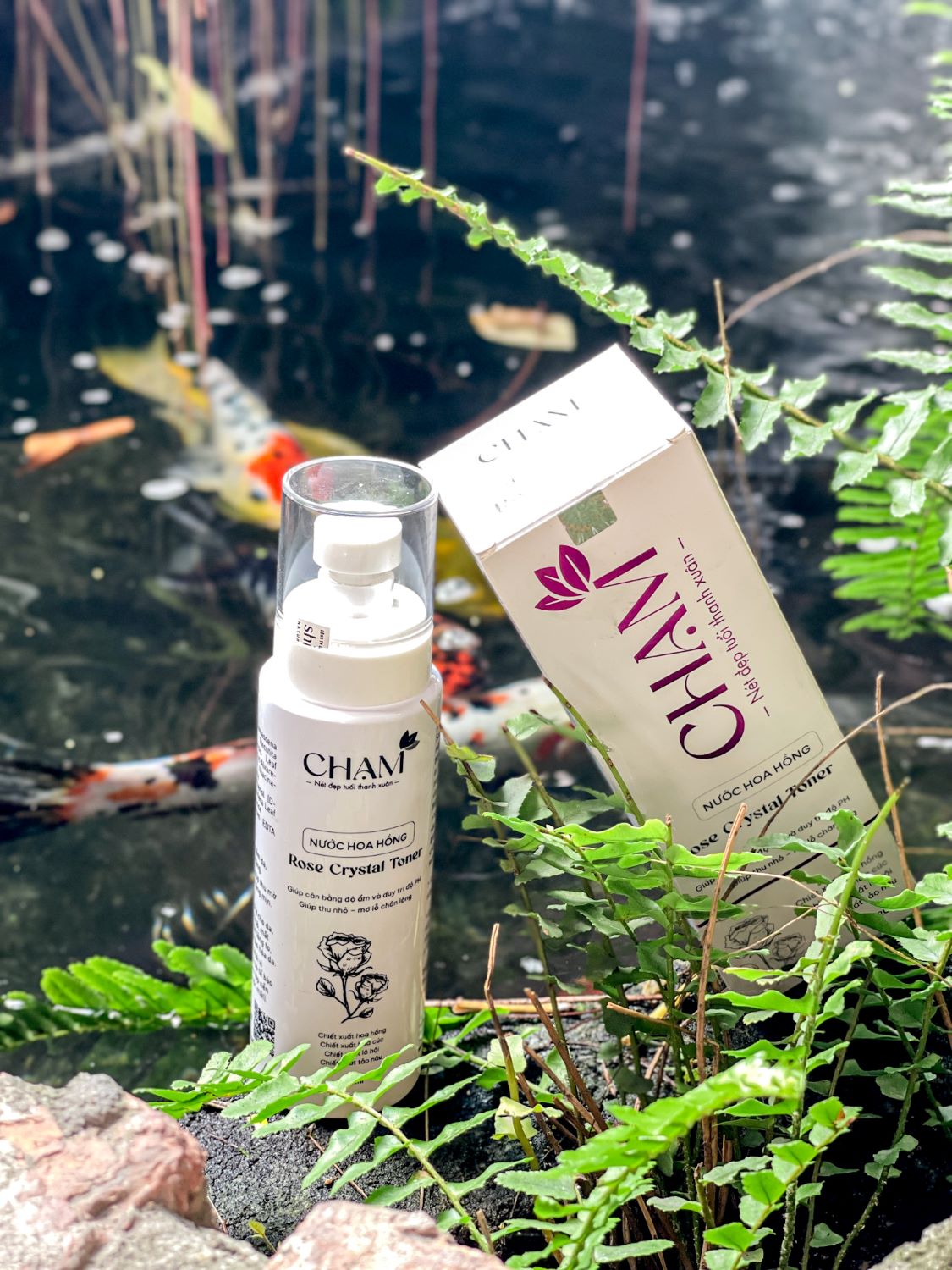CHẠM - Nước hoa hồng Rose Crystal Toner