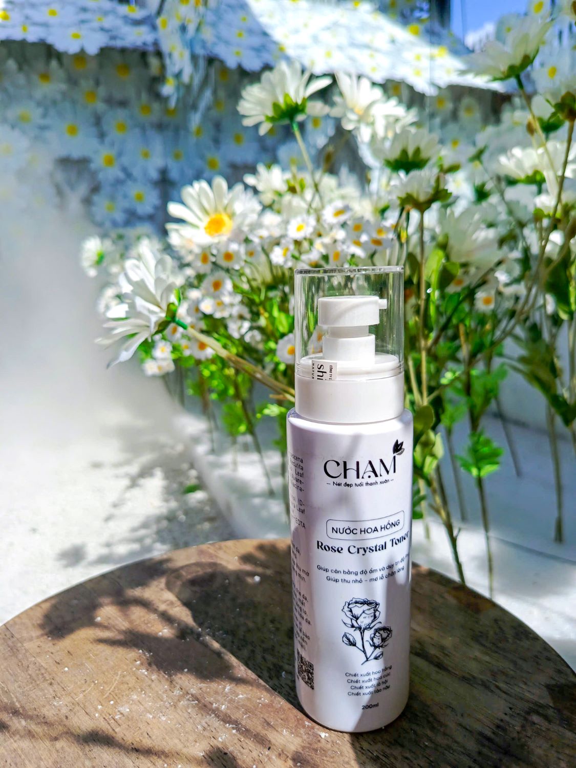 CHẠM - Nước hoa hồng Rose Crystal Toner