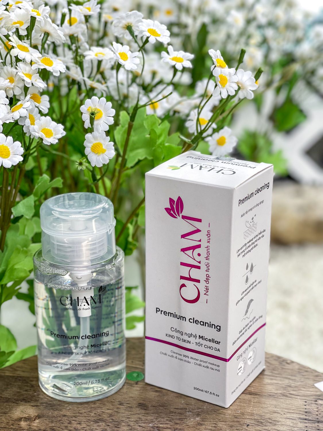 Nước tẩy trang Premium Cleaning