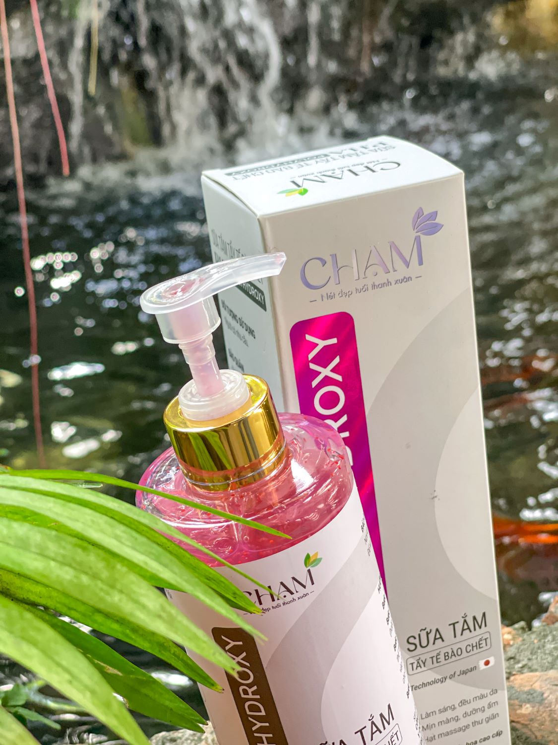 Sữa tắm tẩy tế bào chết P.H.A