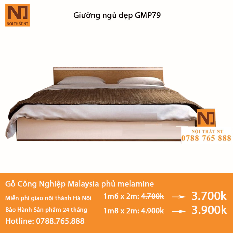 Giường ngủ đẹp GMP79