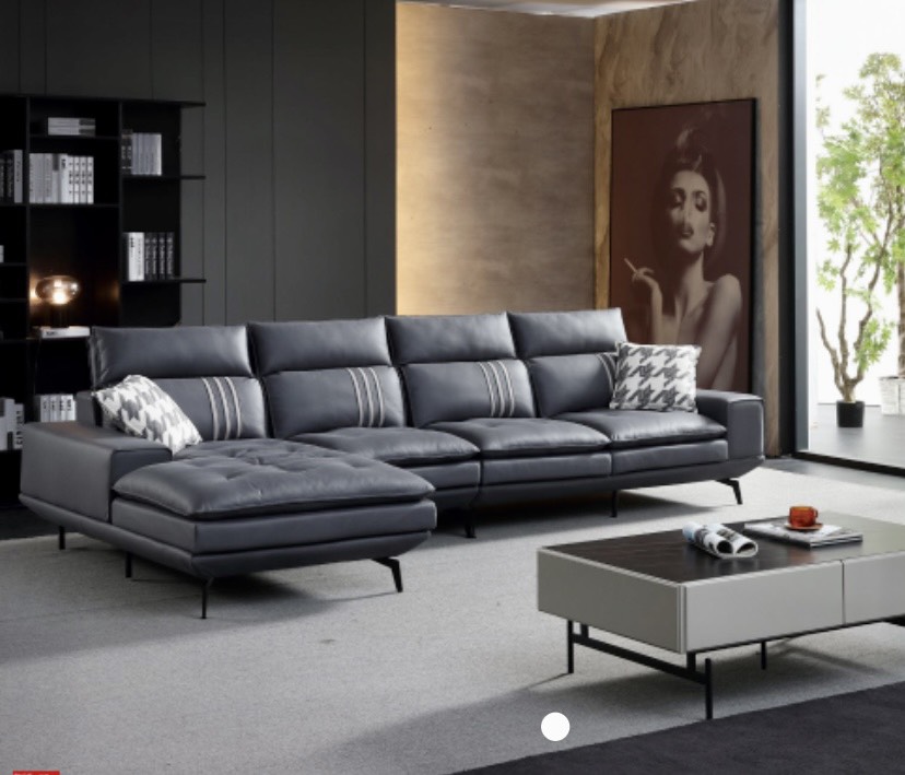 SOFA DA BÒ THẬT NHẬP KHẨU