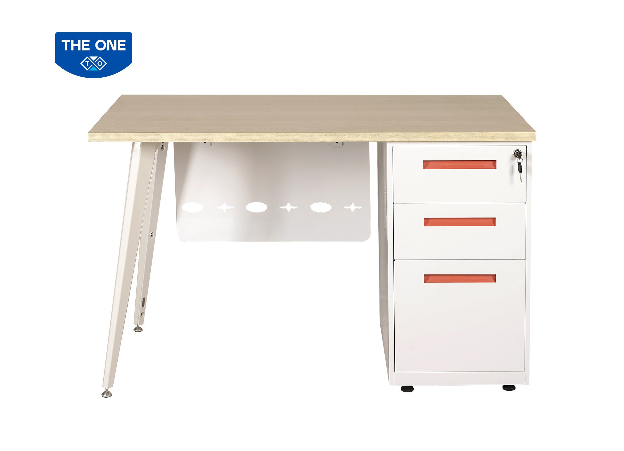 Bàn làm việc nhân viên 1m2 có hộc LUX120SHLYC10-LUX120HLYC10 mẫu bàn làm việc có hộc