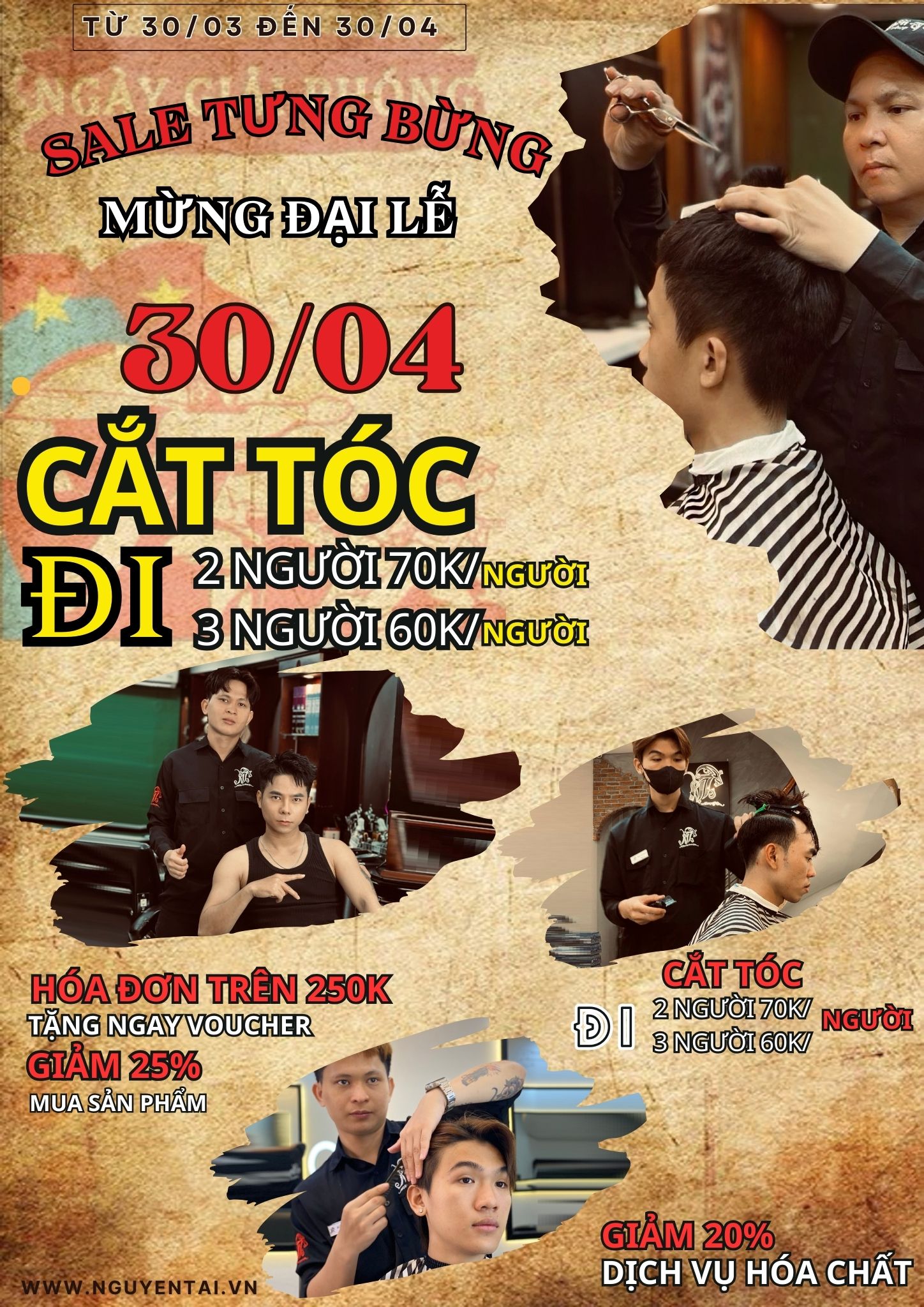 SALE TƯNG BỪNG MƯỜNG ĐẠI LỂ 30/04