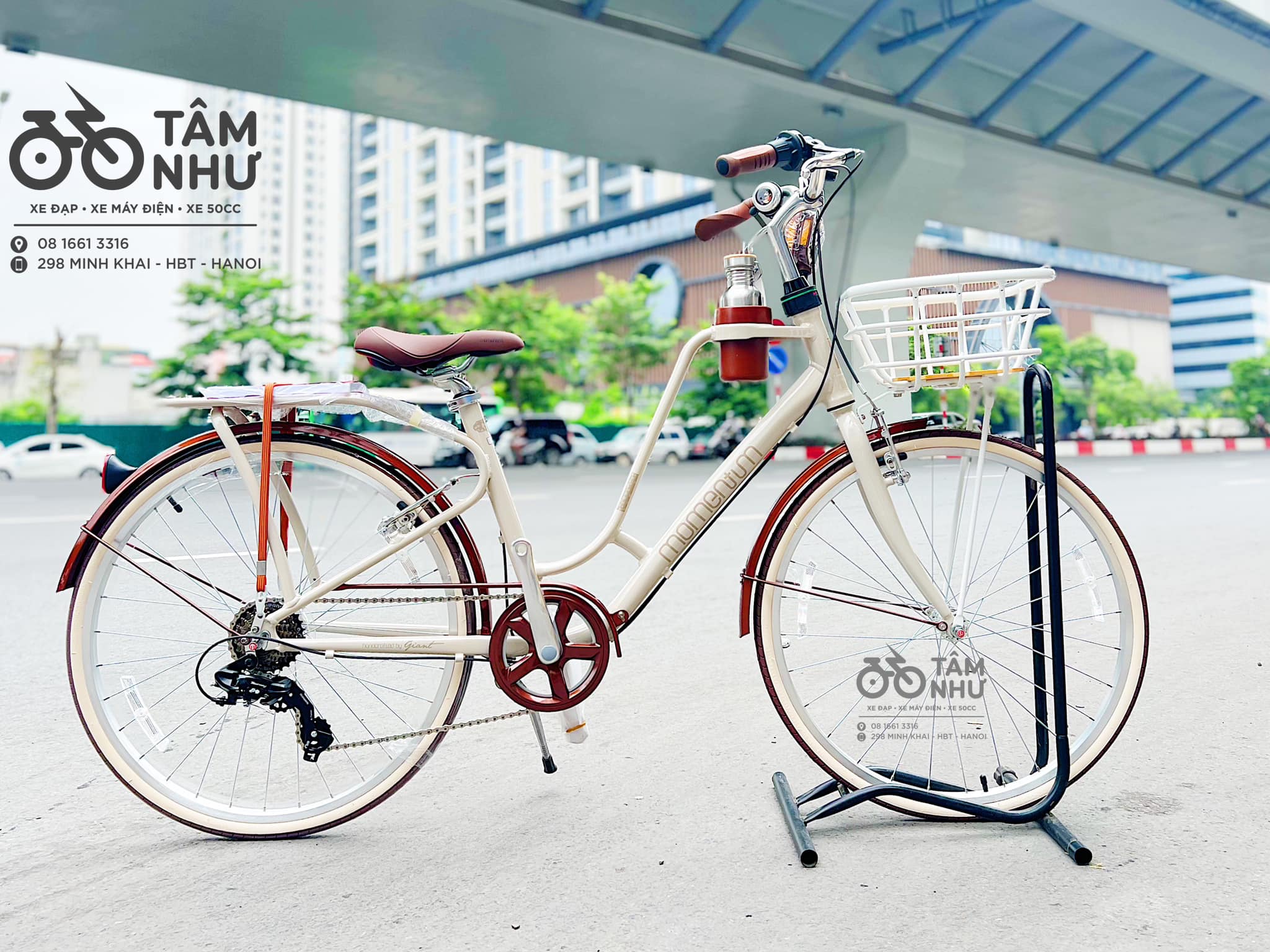 Xe Đạp Thời Trang Giant MOMENTUM 2021 INEED LATTE 26