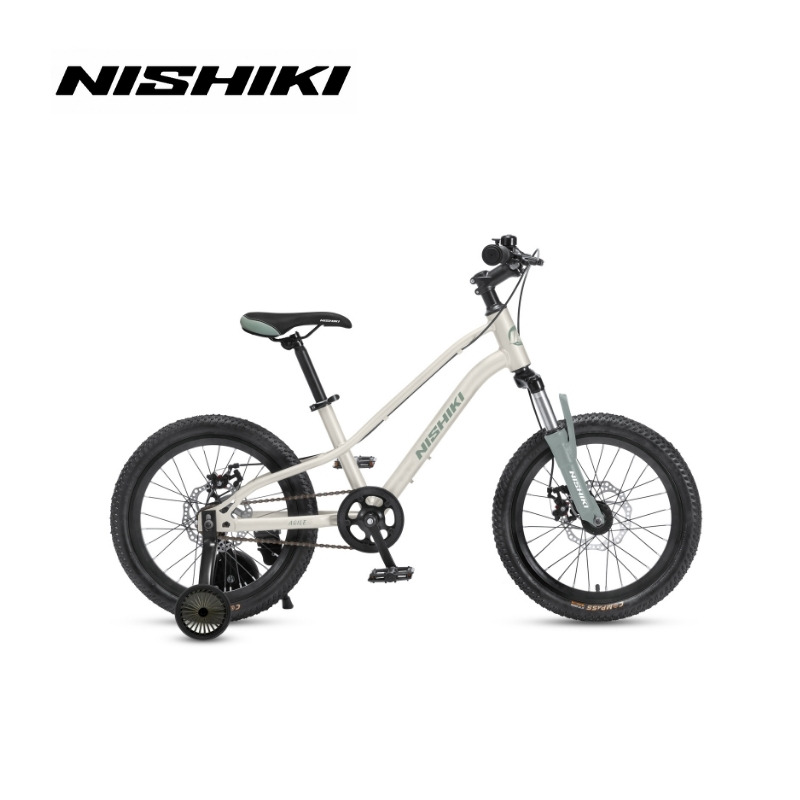 Xe đạp trẻ em NISHIKI AGILE 18" - Trắng