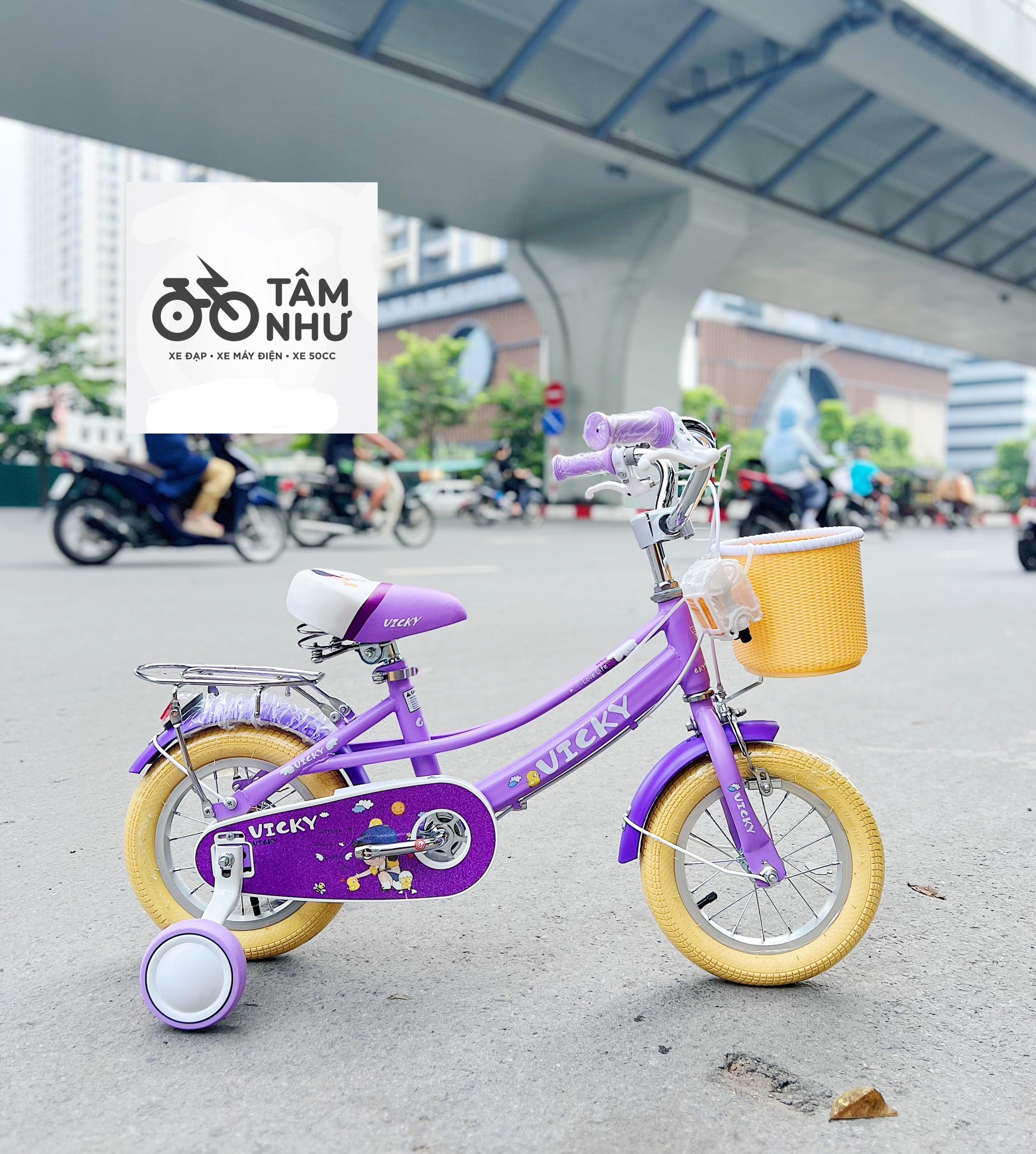 Xe Đạp Trẻ Em VICKY - G12 14 16 18
