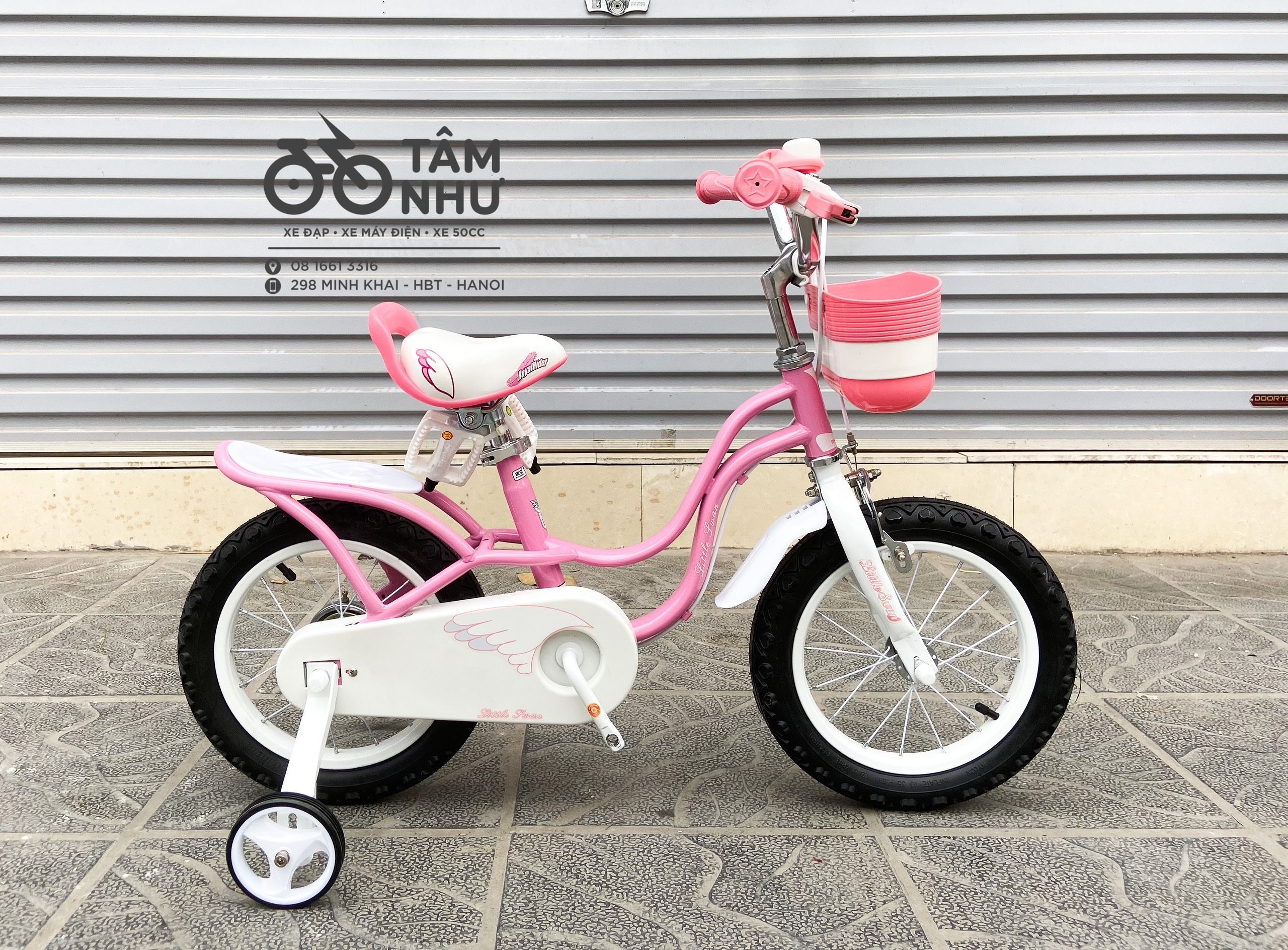 XE ĐẠP TRẺ EM ROYALBABY LITTLE SWAN 16 INCH