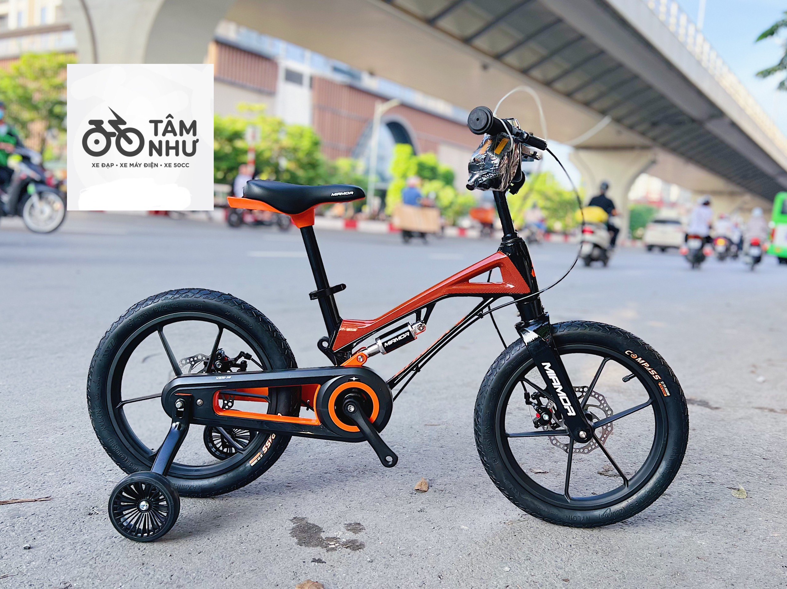 XE ĐẠP TRẺ EM MIAMOR VENUS 16 INCH ( vành đúc + 200k )