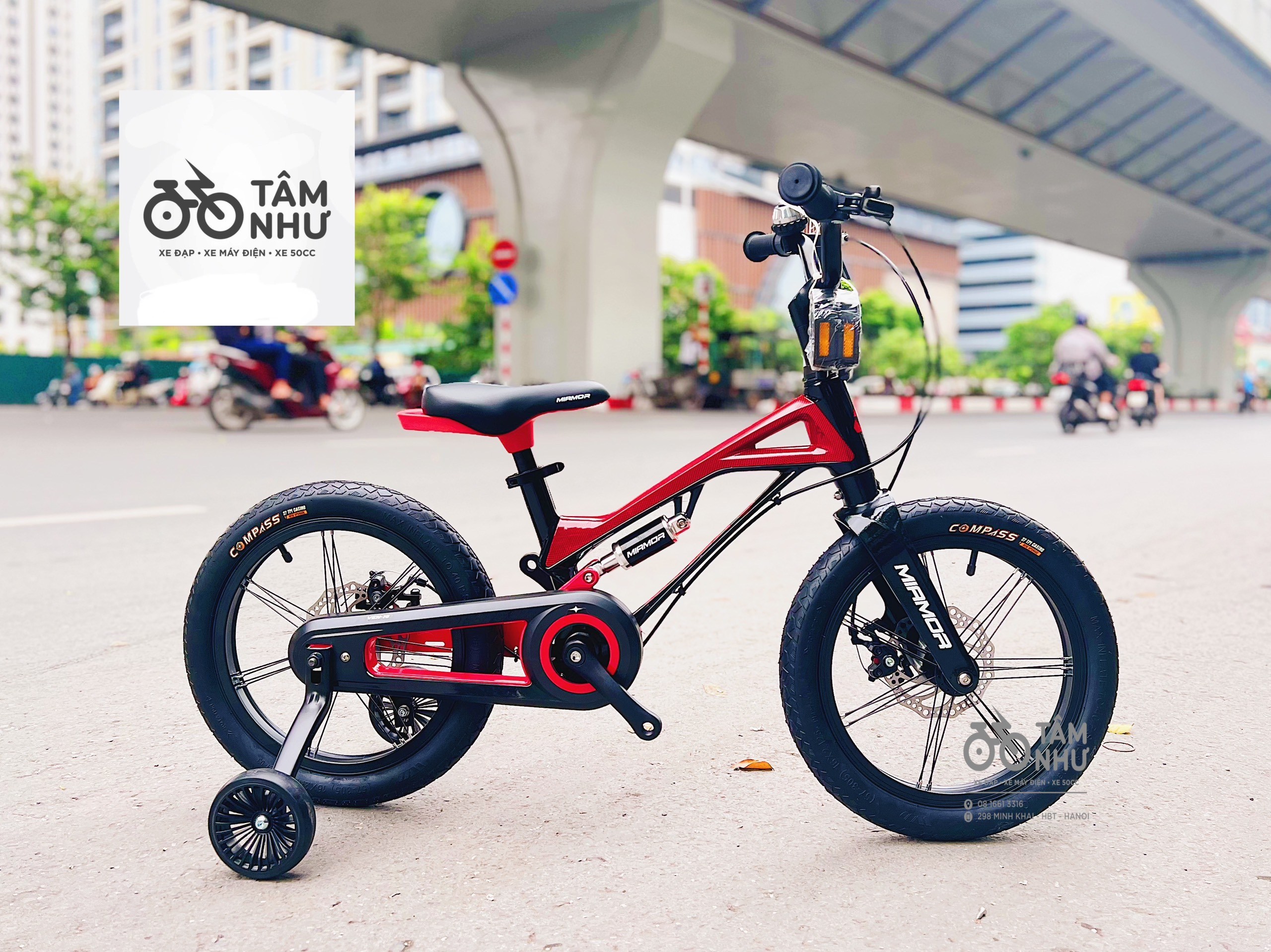 XE ĐẠP TRẺ EM MIAMOR VENUS 16 INCH ( vành đúc + 200k )