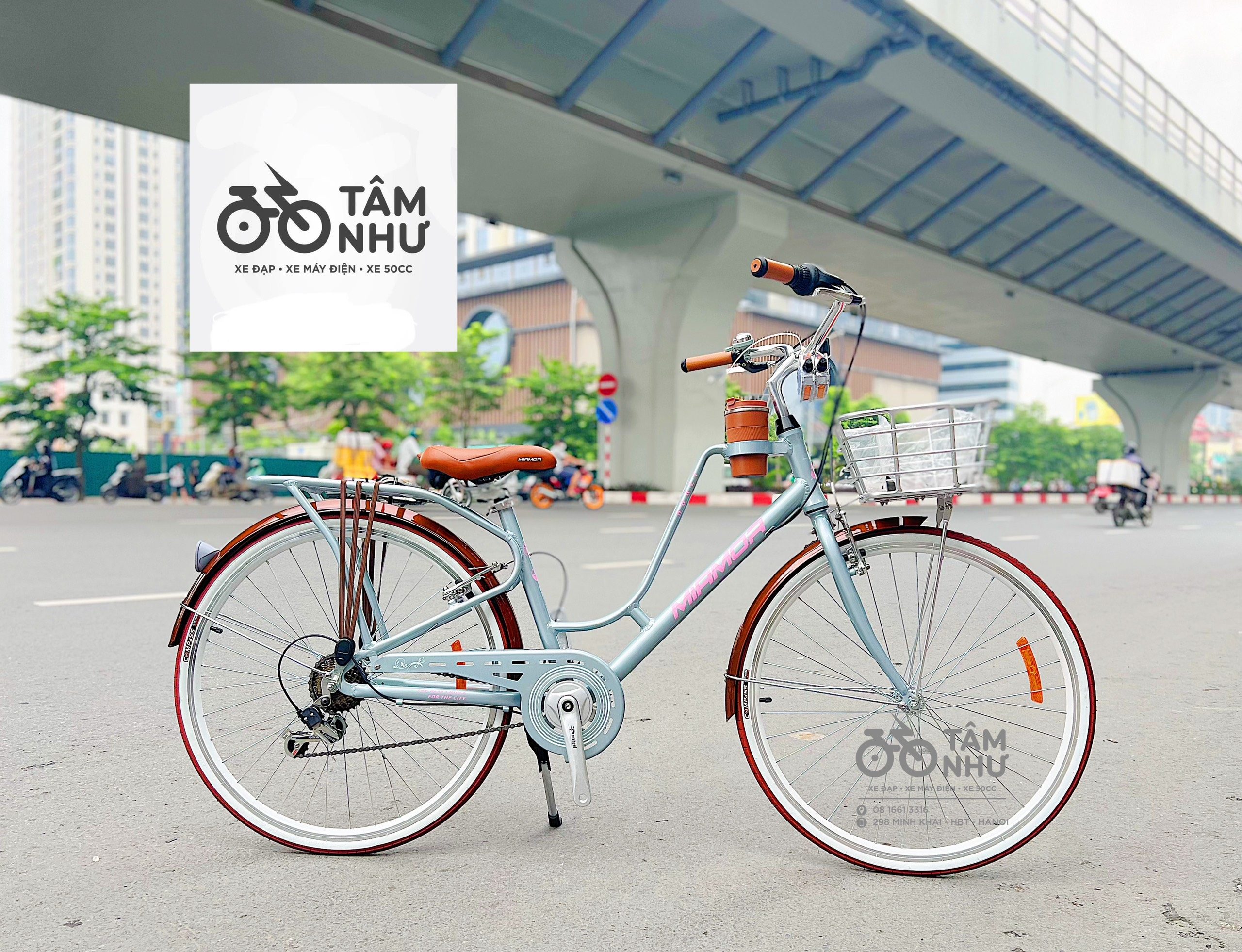XE ĐẠP THỜI TRANG MIAMOR CITY HONEY 24 INCH
