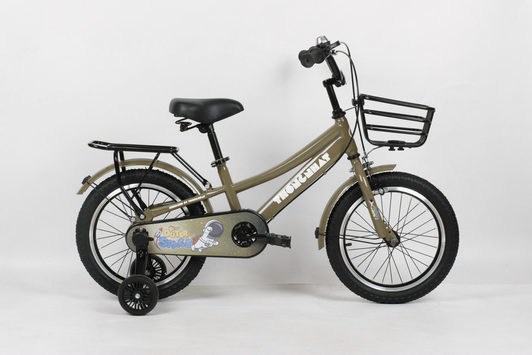 Xe Đạp Trẻ Em Thống Nhất SPACE BOY - Nâu 16 INCH