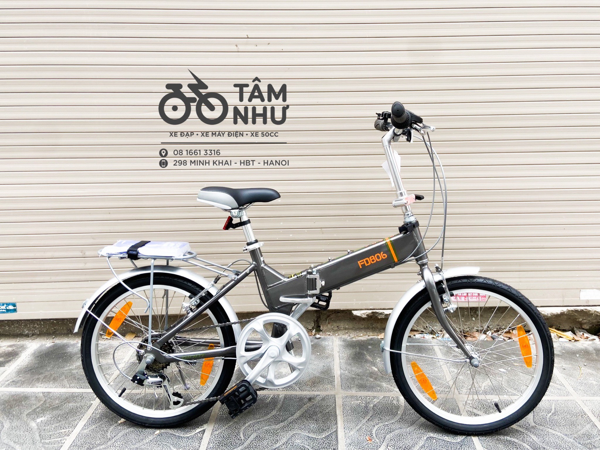 Xe Đạp Gấp Giant FD-806 – Bánh 20 Inches