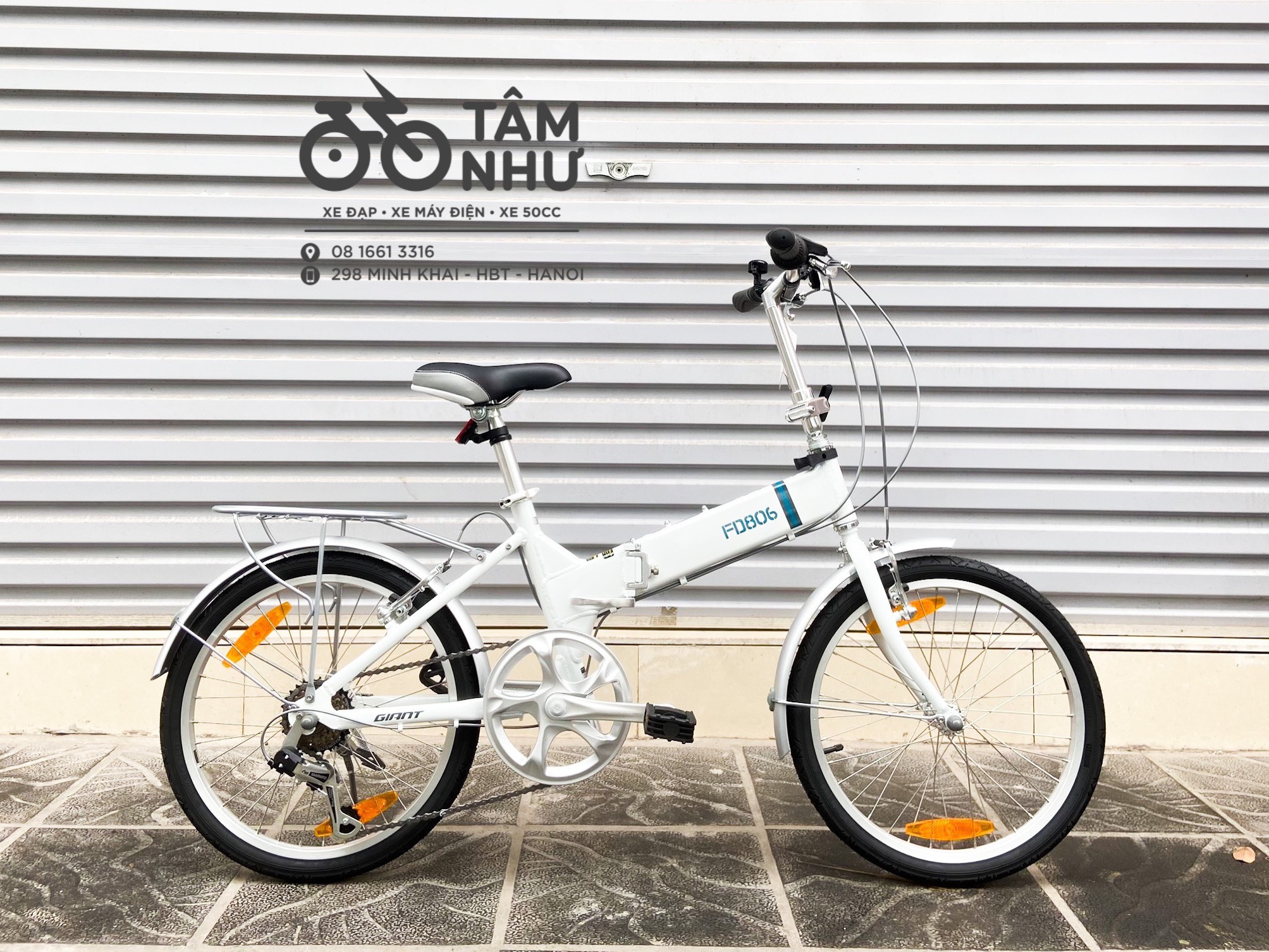 Xe Đạp Gấp Giant FD-806 – Bánh 20 Inches