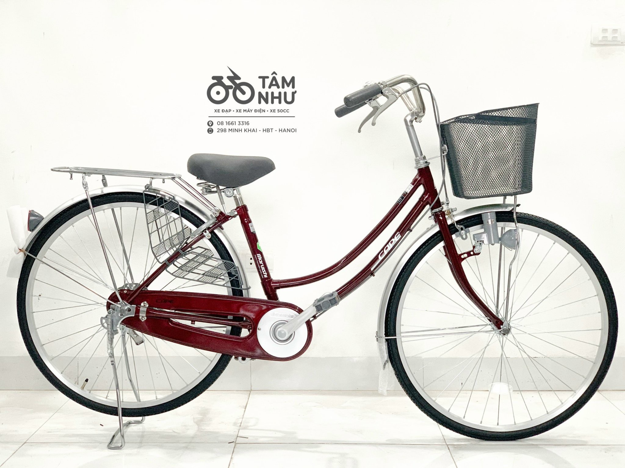 Xe Đạp Mini Nhật - CAT2611 - Xám